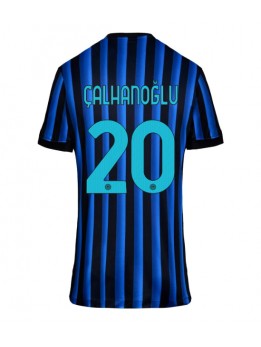 Inter Milan Hakan Calhanoglu #20 Replika Hemmakläder Dam 2025-26 Kortärmad